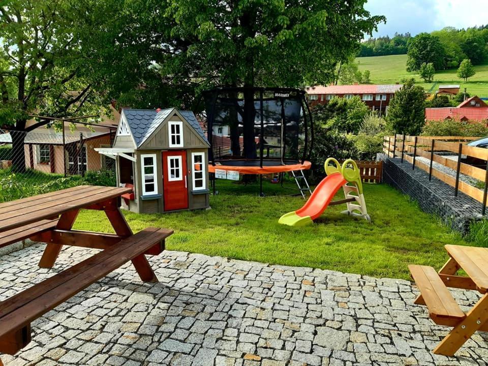 Penzion Pod Sudem Lázně Libverda Exterior foto